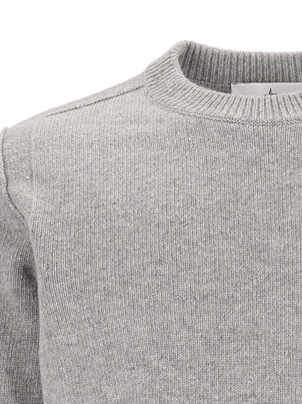 Stone Island Stone Island Men Lambswool Crew Neck Sweater