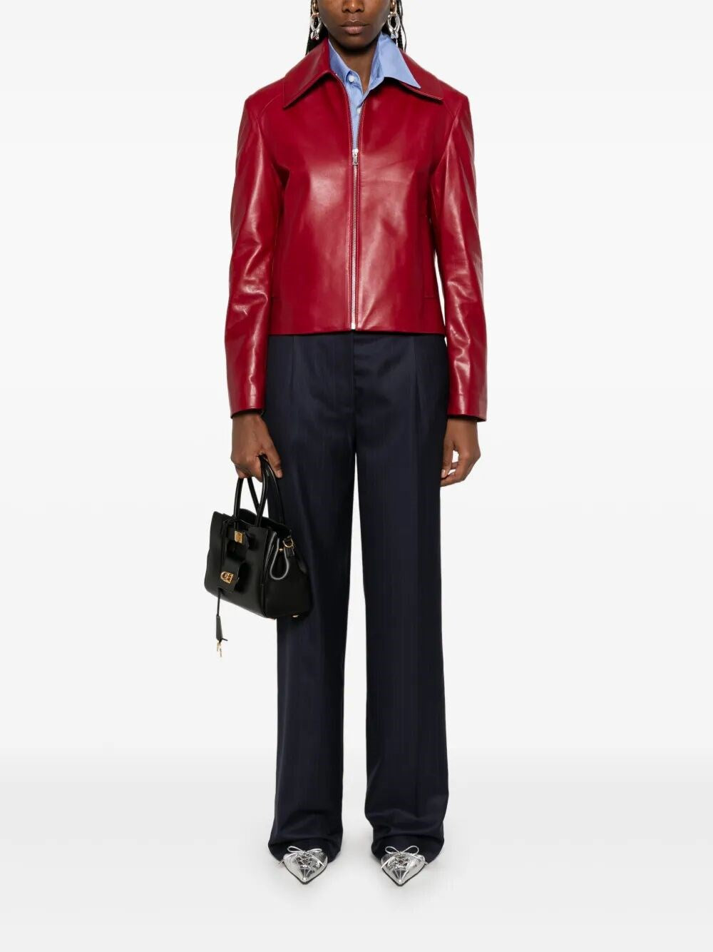 Prada Women Pinstriped Pants