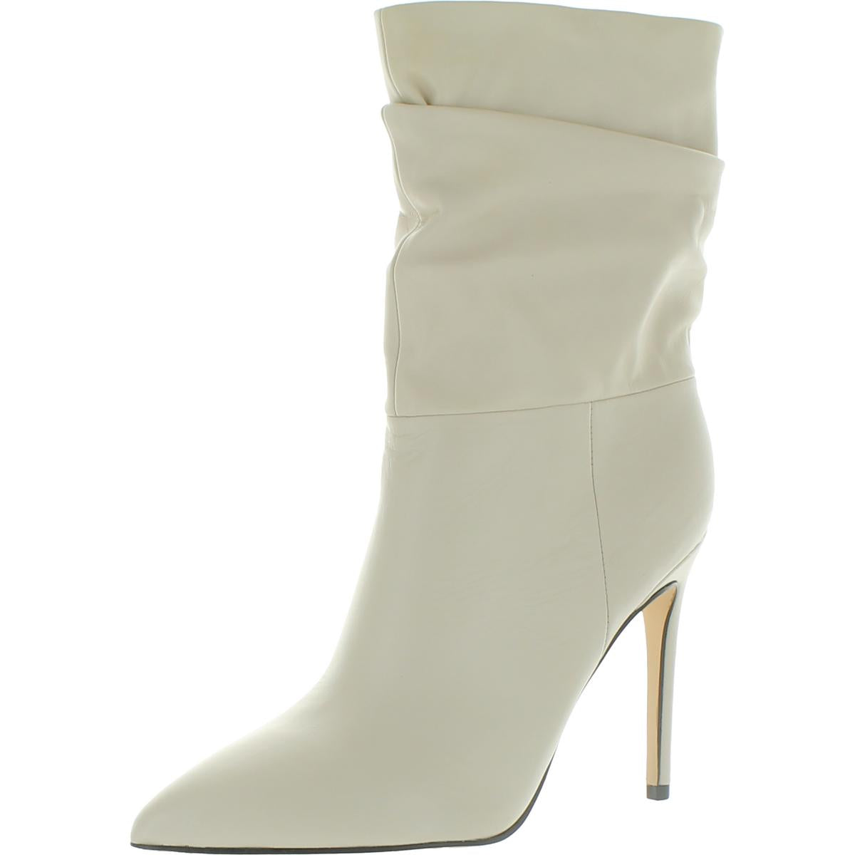 JENN Womens Pointed Toe Mid-Calf Boots