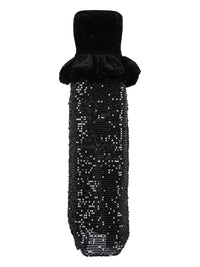 Rotate Rotate Women Sequinned Peplum Maxi Dress