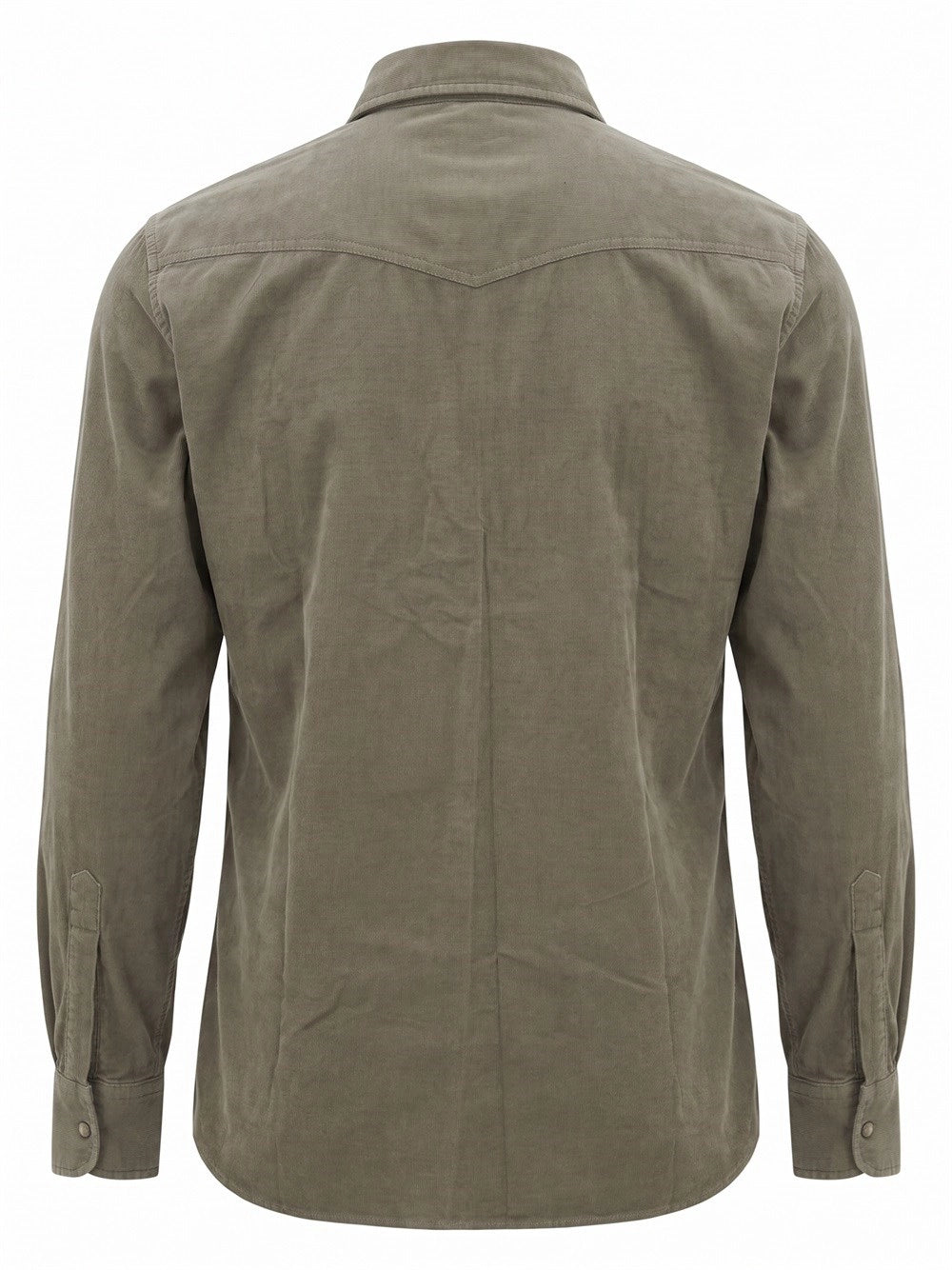 Brunello Cucinelli Men Corduroy Shirt