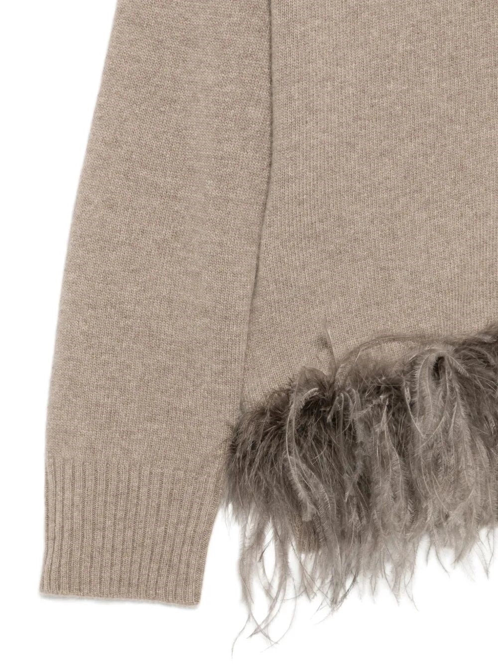 P.a.r.o.s.h. P.A.R.O.S.H. Women Cardigan With Feathers