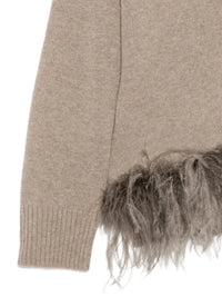 P.a.r.o.s.h. P.A.R.O.S.H. Women Cardigan With Feathers