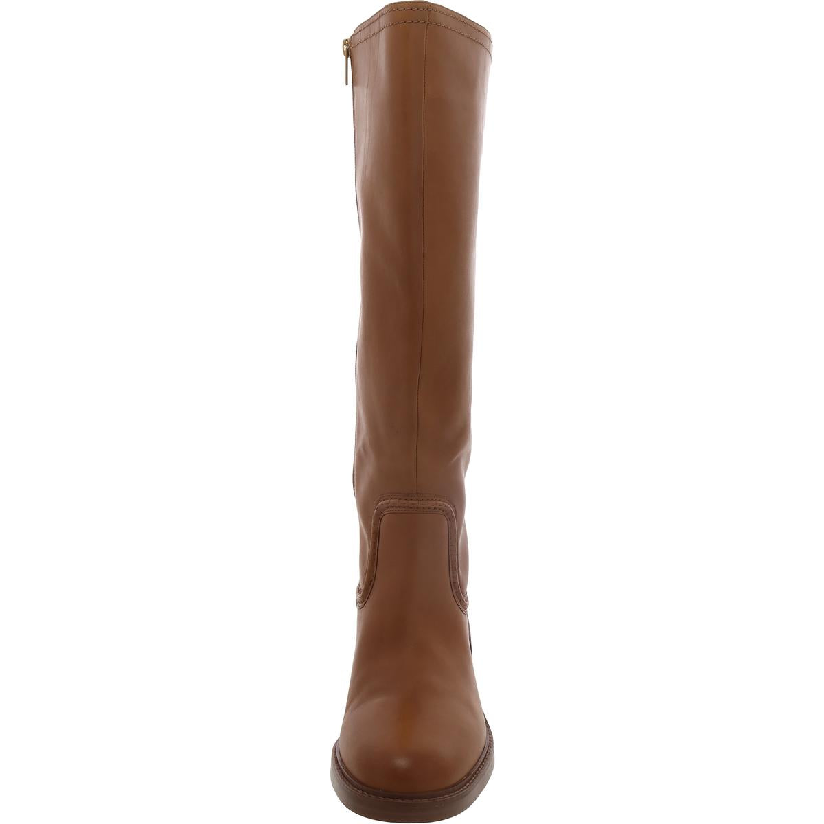 Vuliann 4 Womens Leather Extra Wide Calf Knee-High Boots