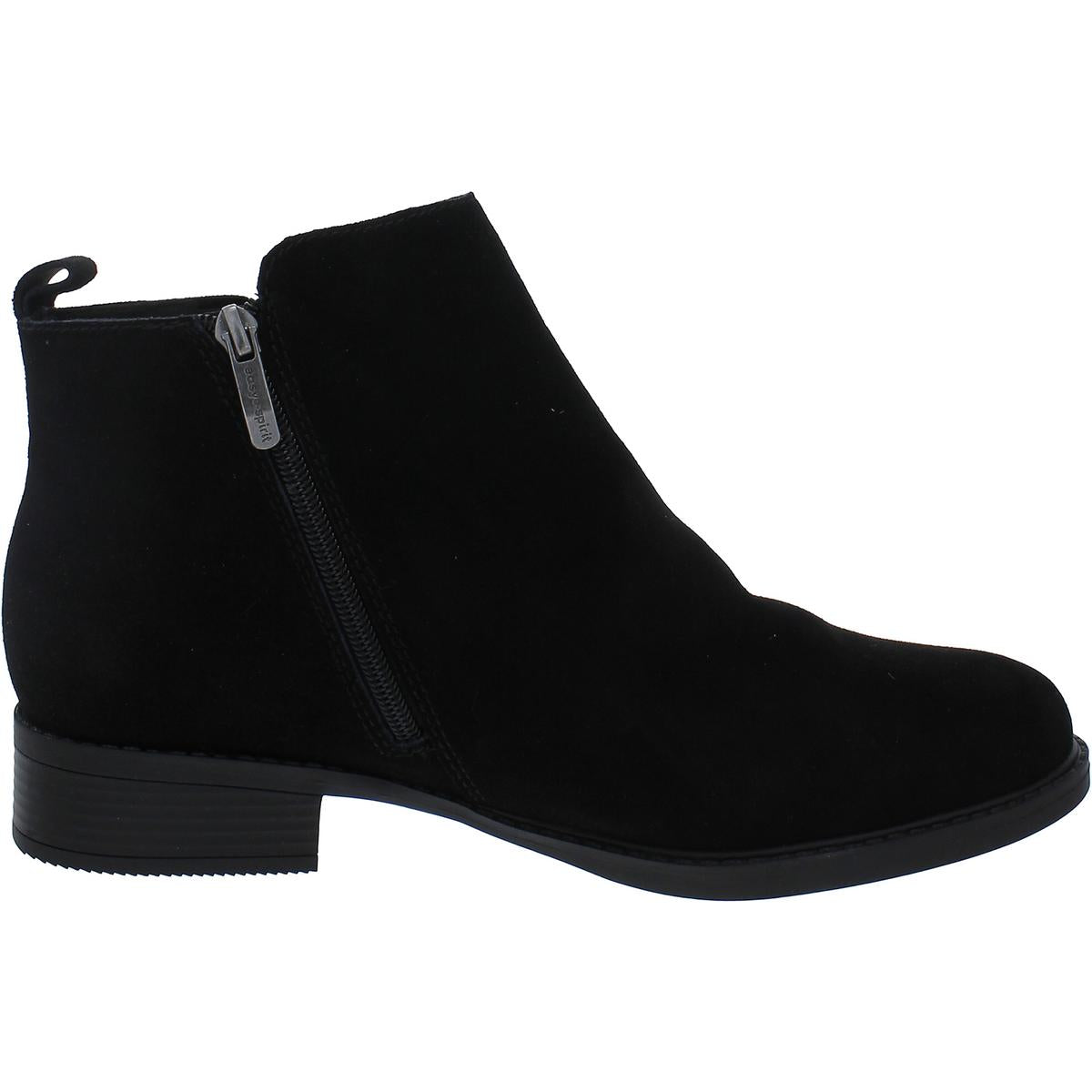 Larime Womens Zipper Ankle Booties