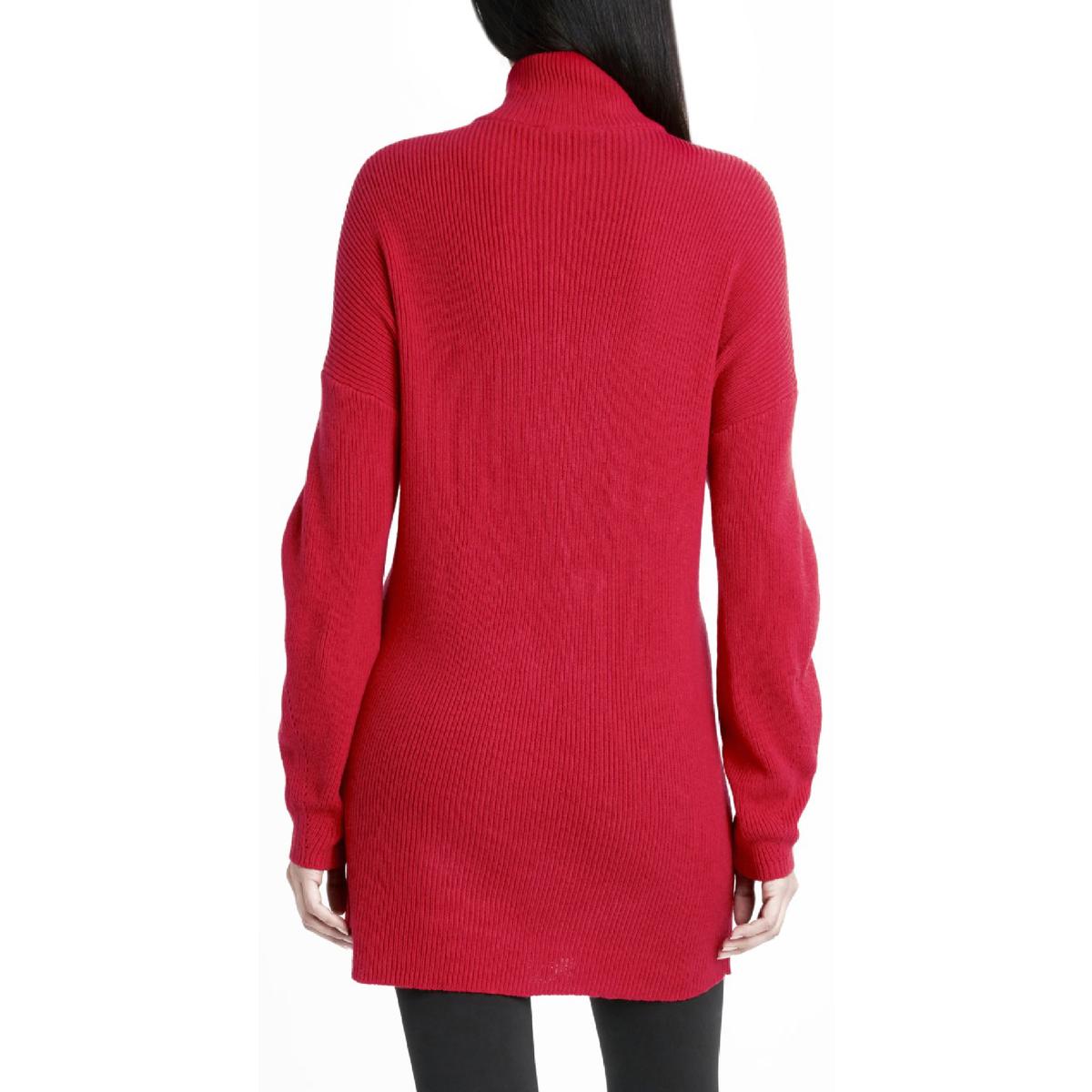 Womens Knit Ribbed Sweaterdress