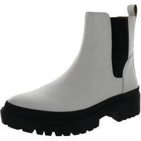 Emali Womens Nubuck Pull On Ankle Boots