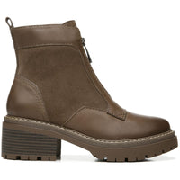 Jett Womens Suede Lugged Sole Ankle Boots