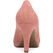 Michelle Womens Padded Insole Round Toe Pumps
