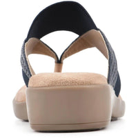 Bumble Womens Cushioned Footbed Slip-On Thong Sandals