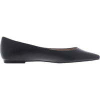 Moana Womens Faux Leather Slip On Flats