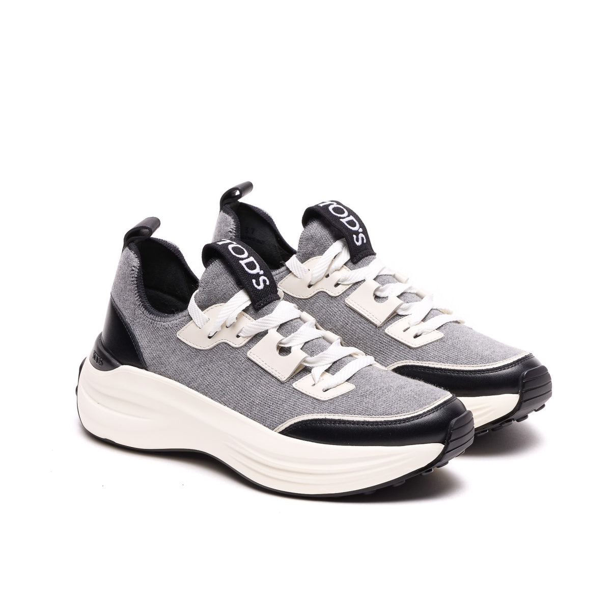 Tod's Tod's Women Fabric And Leather Sneakers