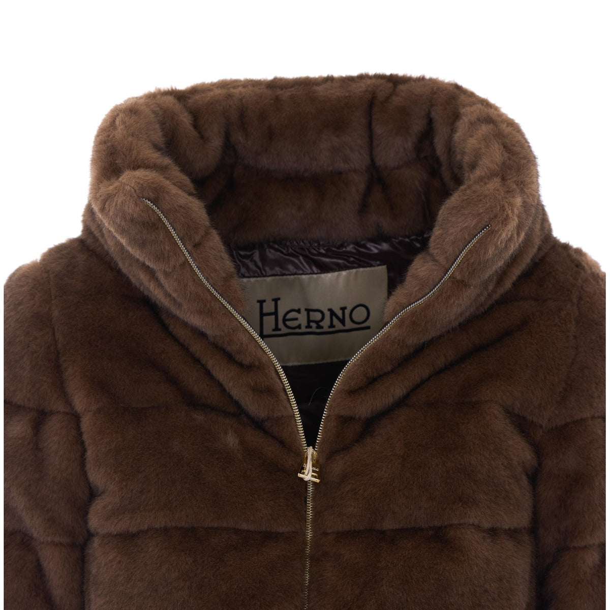 Herno Women Faux Fur Cape