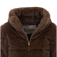 Herno Women Faux Fur Cape