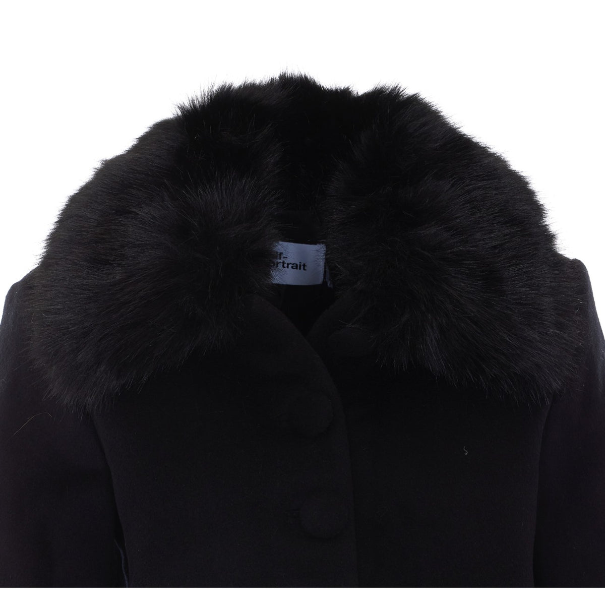 Self Portrait Women Faux Fur Cuff Jacket