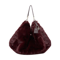 Liu Jo Liu Jo Women Faux Fur Logo Shoulder Bag
