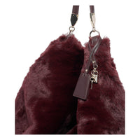 Liu Jo Liu Jo Women Faux Fur Logo Shoulder Bag