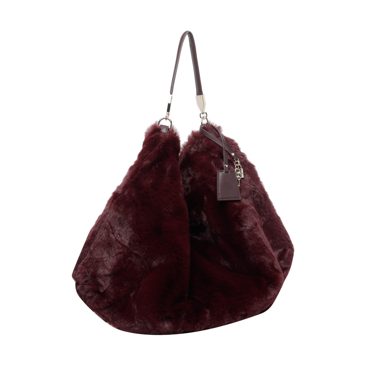 Liu Jo Liu Jo Women Faux Fur Logo Shoulder Bag
