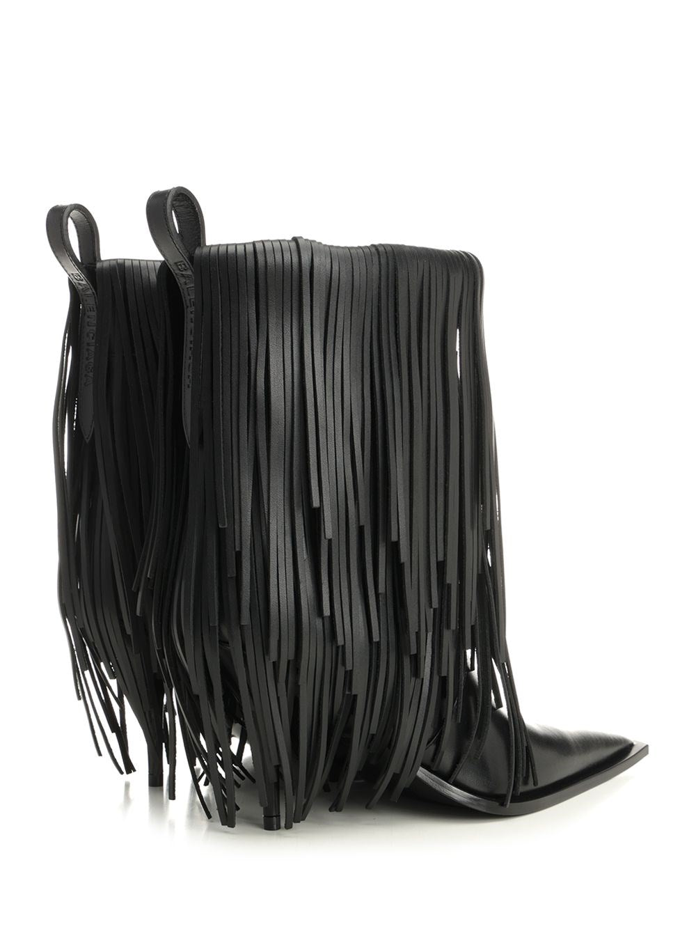 Balenciaga Balenciaga Women Avenue Fringe Ankle Boots
