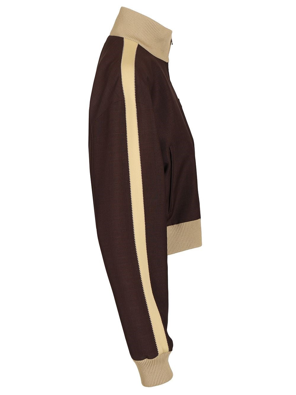 Miu Miu Women Blouson In Kid Mohair
