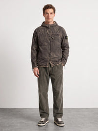 Stone Island Men Laser Forest Camo Hooded Jacket