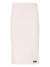Miu Miu Women Stretch Poplin Skirt