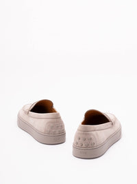 Tod's Tod's Men Loafers In Nabuk Leather