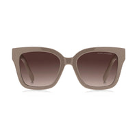 Marc Jacobs Sunglasses Square Full Rim, Beige Frame and Brown Gradient Lens MARC658/S010AHA