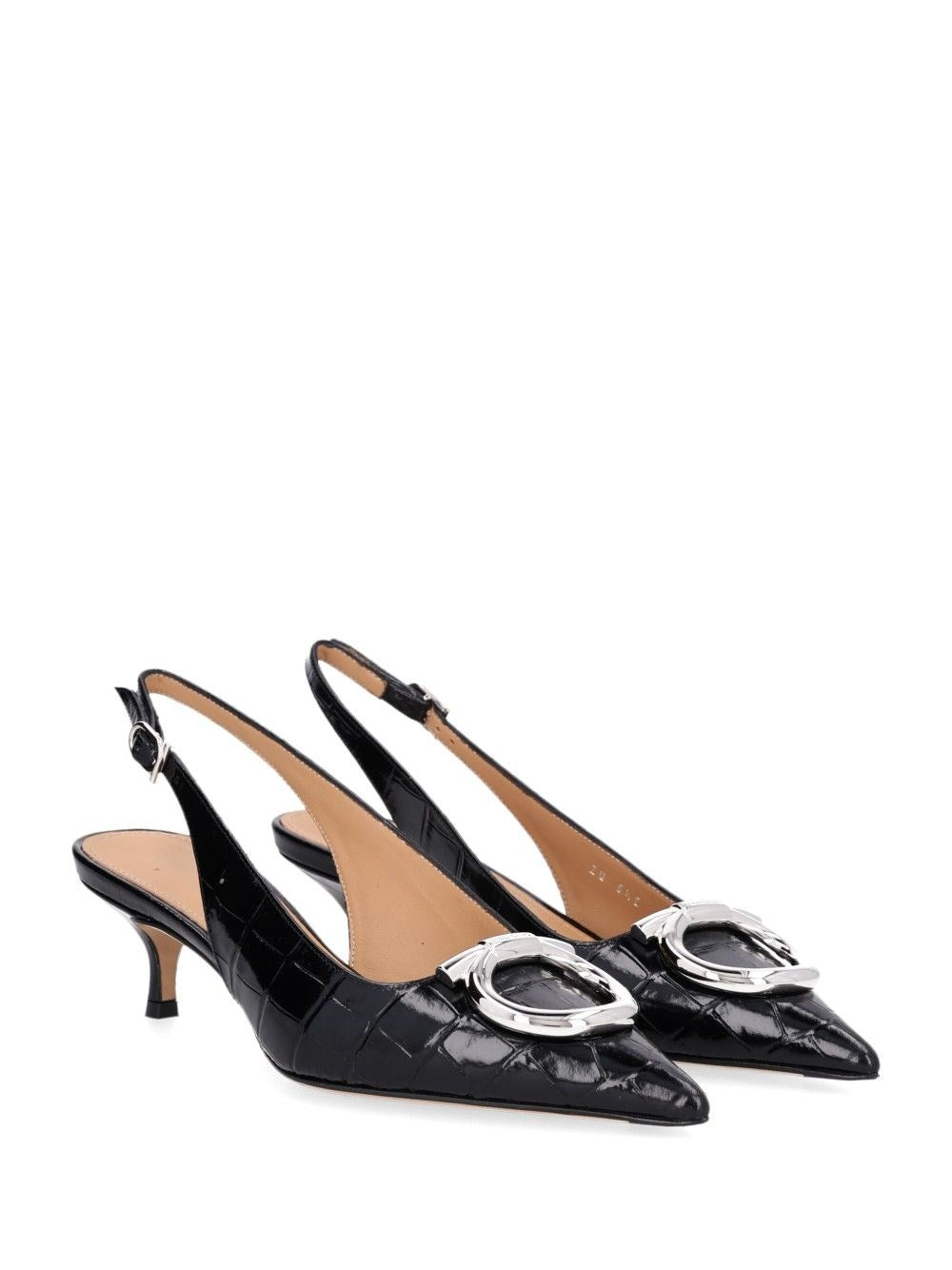 Ferragamo Women Slingback Maxi Gancini