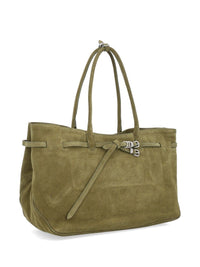 Margesherwood Women Grandma Used Large Suede Bag