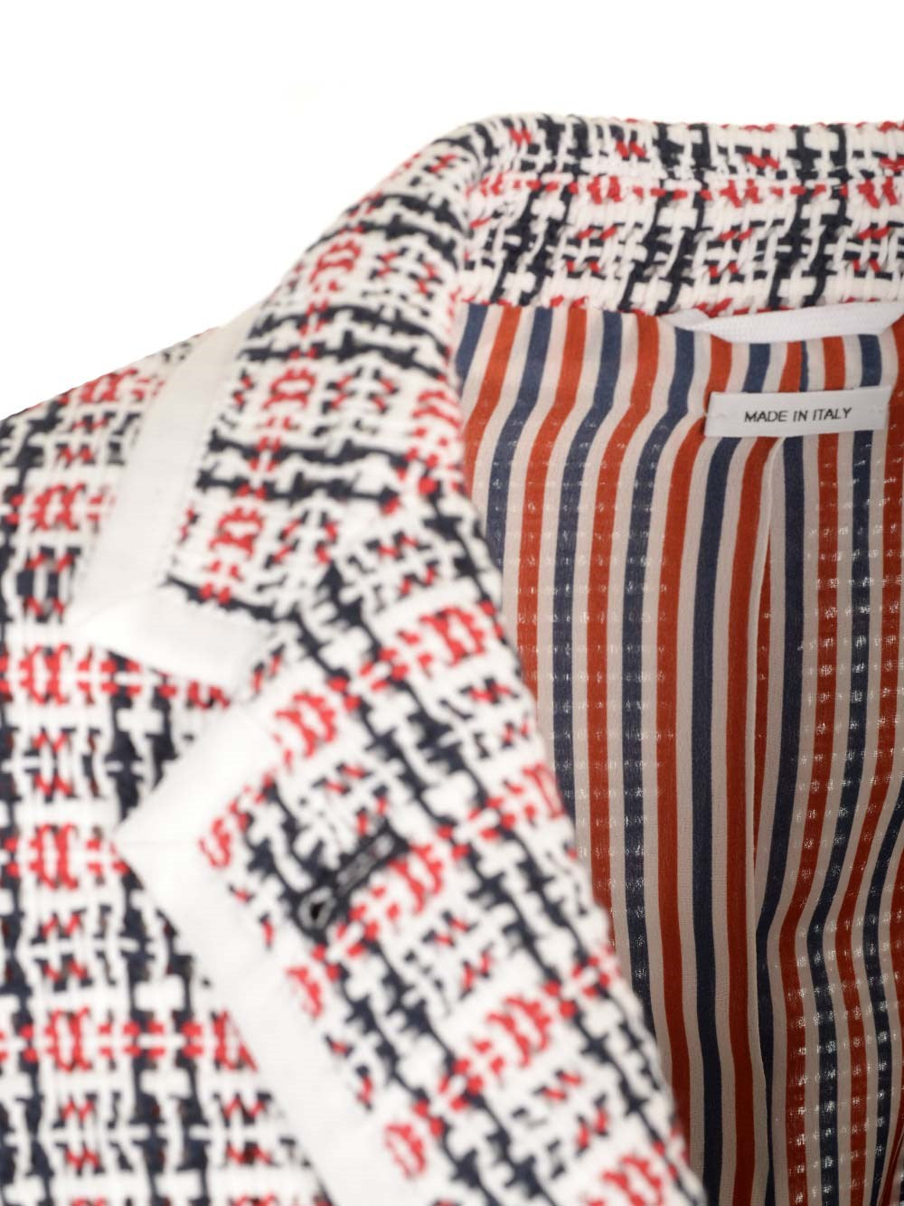 Thom Browne Women Cotton Tweed Blazer