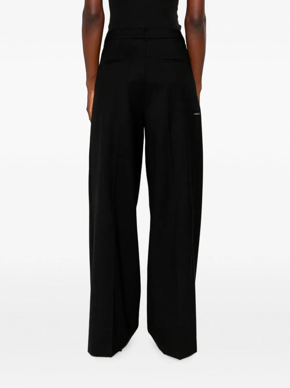 Peserico Women Wool Gabardine Palazzo Pants