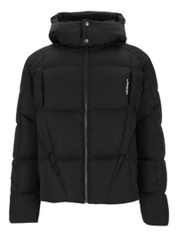 Off-White Men Down Jacket With Hood