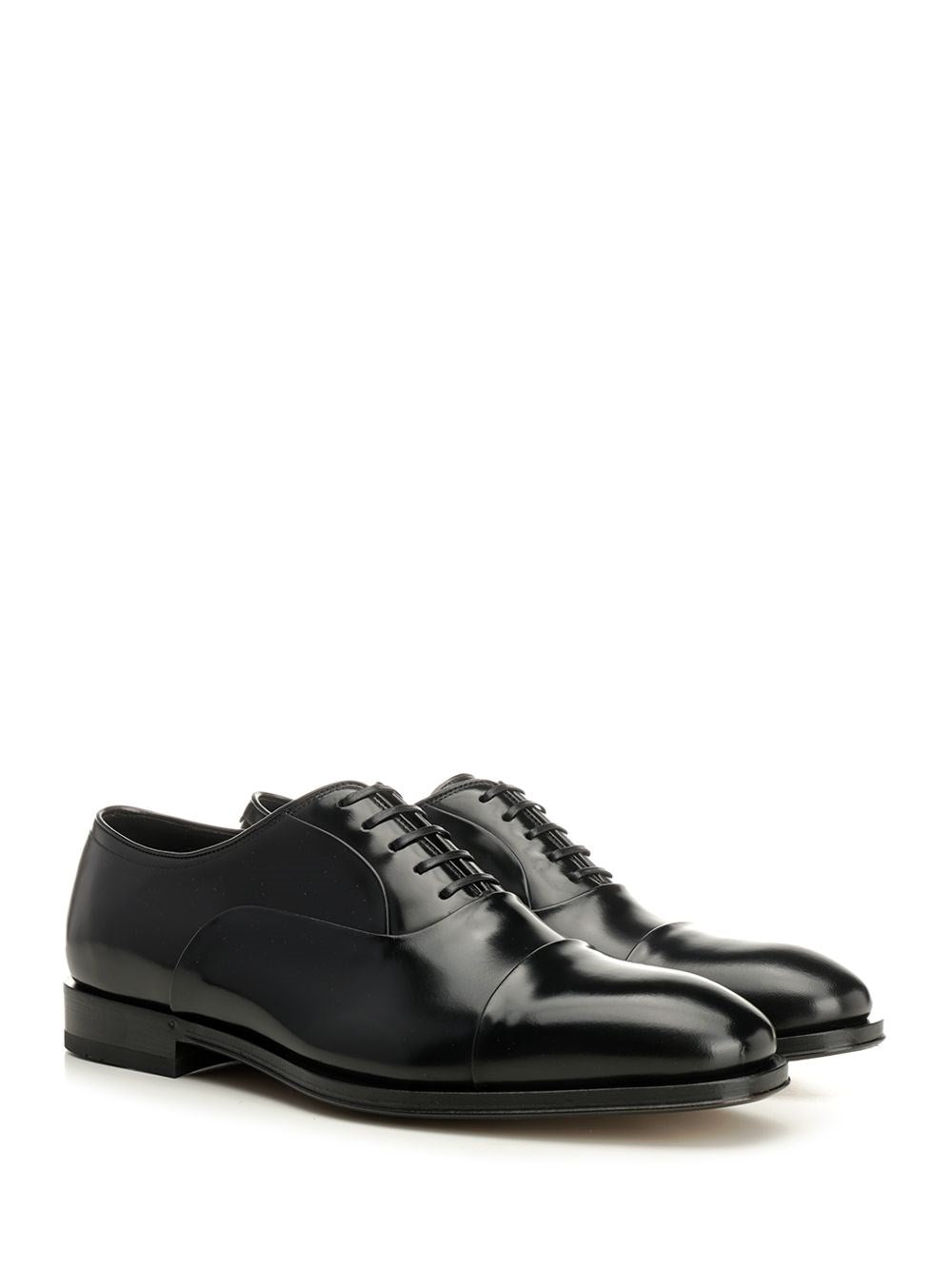 Ferragamo Men Oxford With Toe Cap