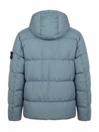 Stone Island Men Garment Dyed Crinkle Reps Ny Jacket
