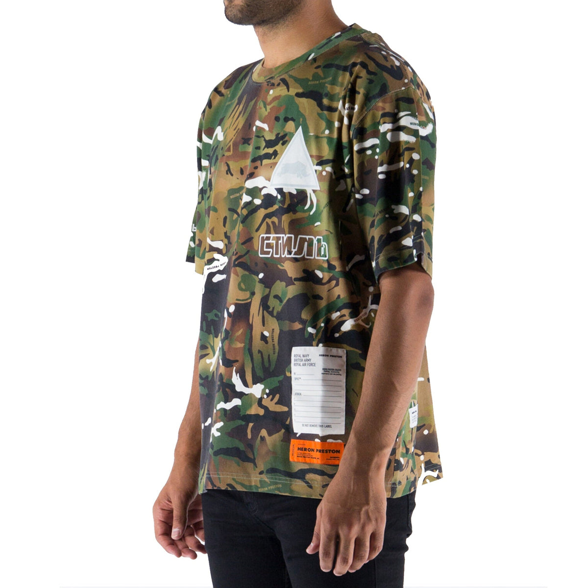 Heron Preston Heron Preston Camouflage T-Shirt Men