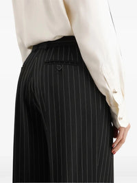 Dolce & Gabbana Women Pinstripe Wool Trousers