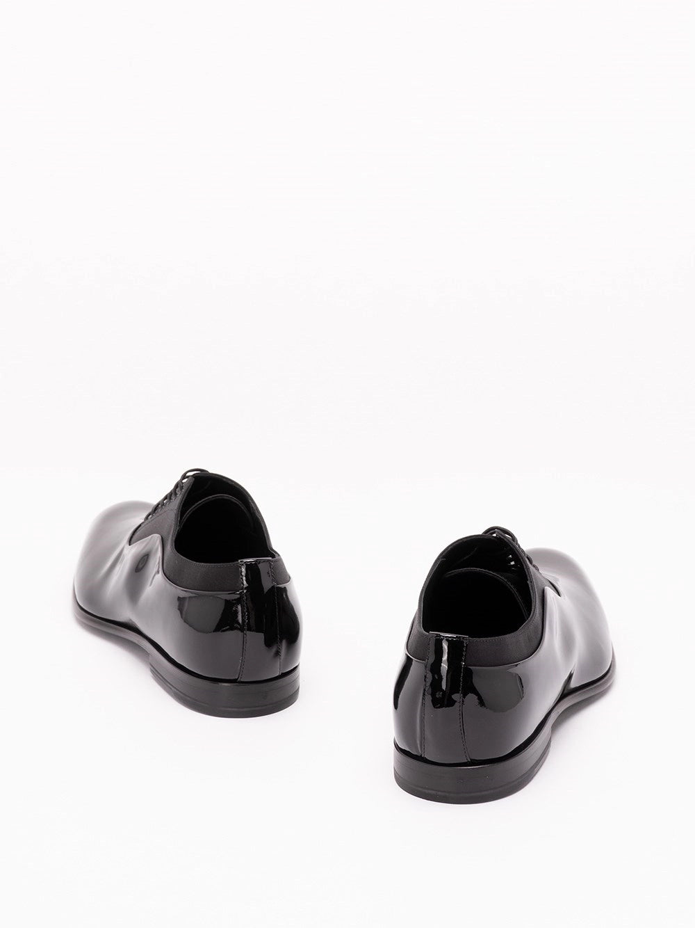 Dolce & Gabbana Men Patent Leather Lace-Up