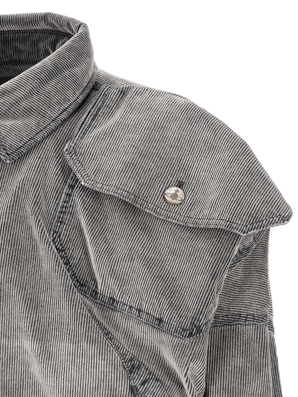 Vivienne Westwood Men Broad Denim Jacket