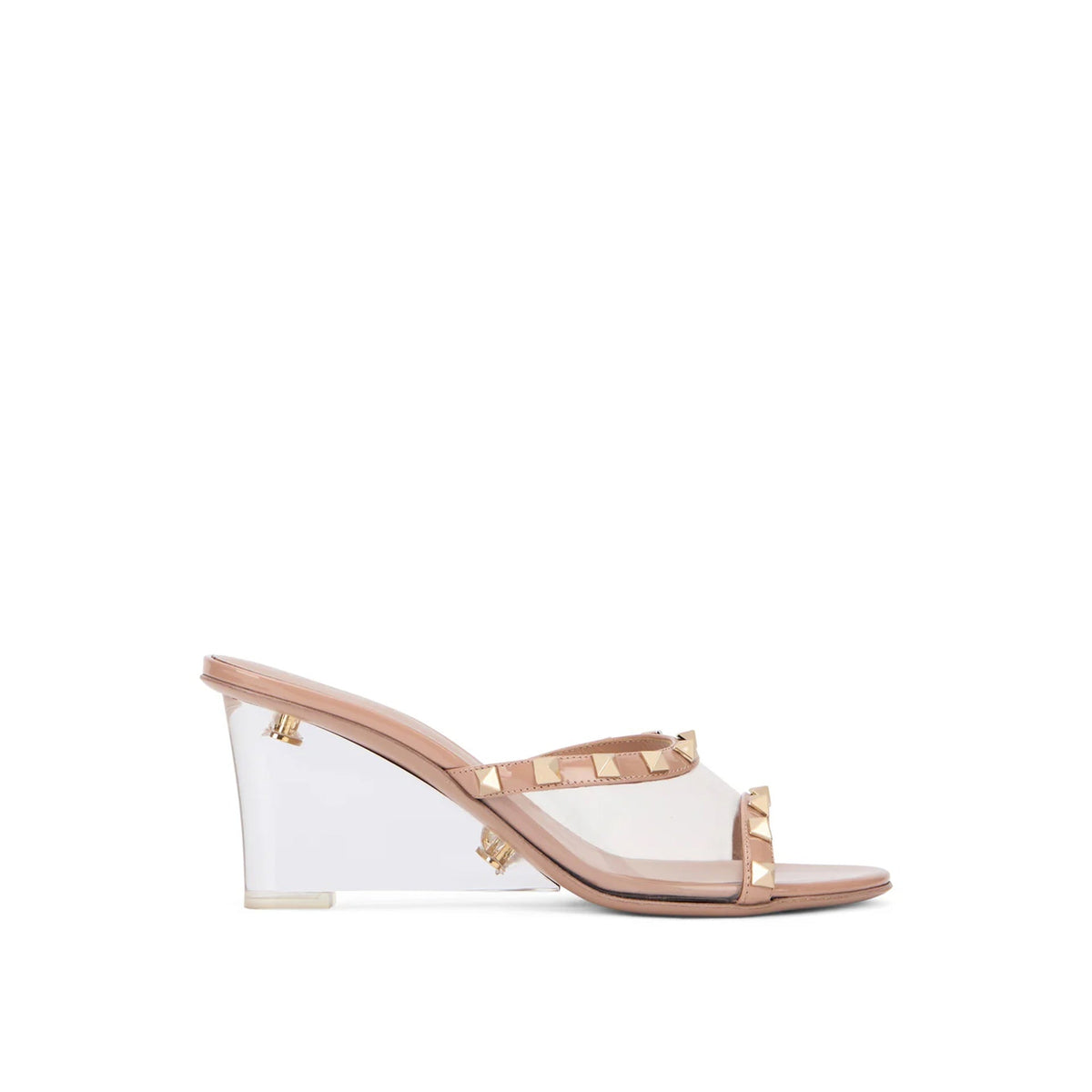 Valentino Garavani Valentino Garavani Rockstud Transparent Mules Women