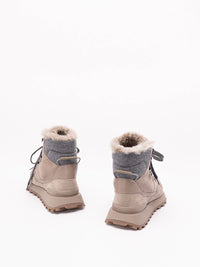 Brunello Cucinelli Women Suede, Knit And Shearling Runners