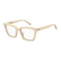 Marc Jacobs Eyeglasses Square Full Rim, Ivory Frame and Clear Demo Lenses Lens MJ11000SZJ00