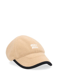 Miu Miu Miu Miu Women Fleece Baseball Cap