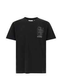 Off-White Men Outline Double Arrow Slim T-Shirt