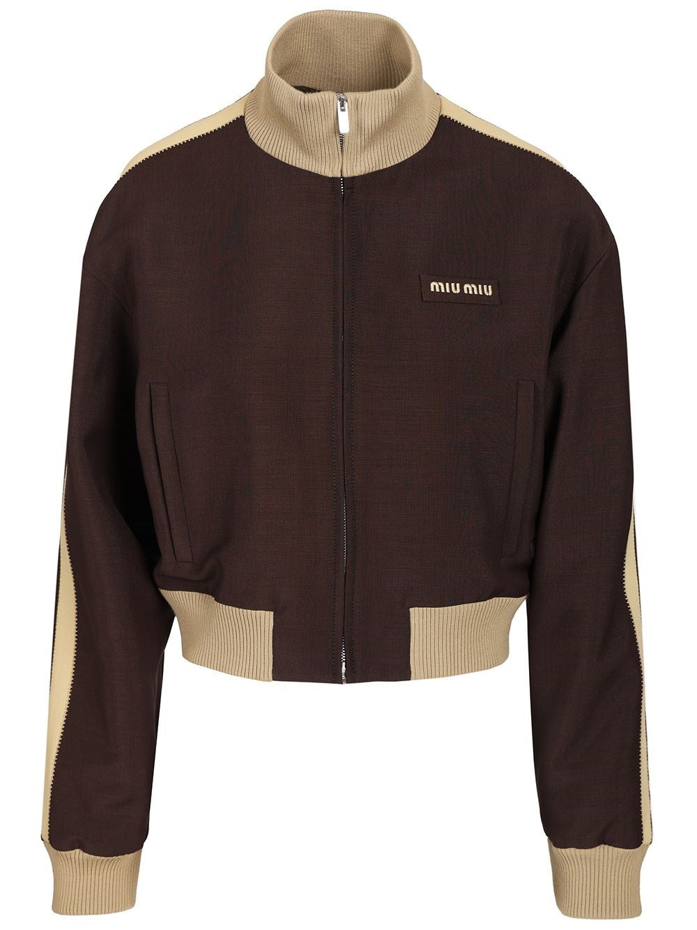 Miu Miu Women Blouson In Kid Mohair