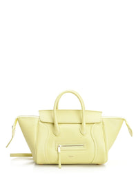 Celine Women Small New Luggage In Soft Shiny Lambskin
