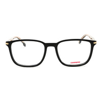 Carrera Carrera Eyeglasses Square Full Rim, Black Frame and Clear Demo Lenses Lens CARRERA292/US080700