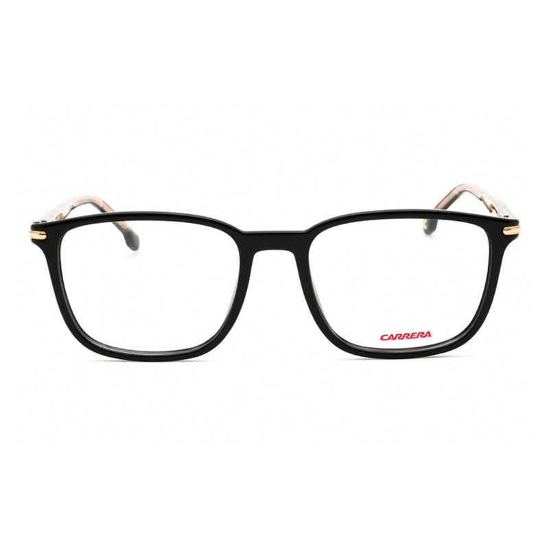 Carrera Carrera Eyeglasses Square Full Rim, Black Frame and Clear Demo Lenses Lens CARRERA292/US080700