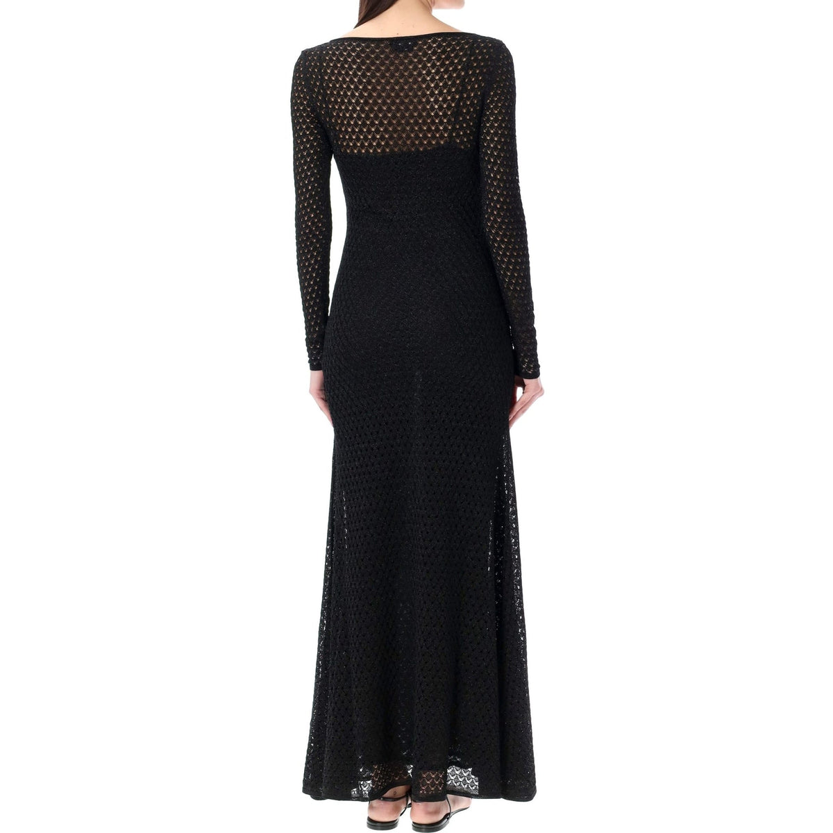 Tom Ford Tom Ford Lurex Crochet Maxi Dress Women