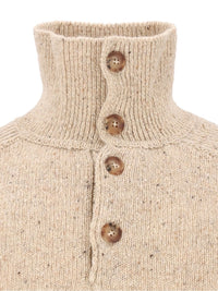 Marant Marant Men "Ken-Gb" Melange Polo Sweater